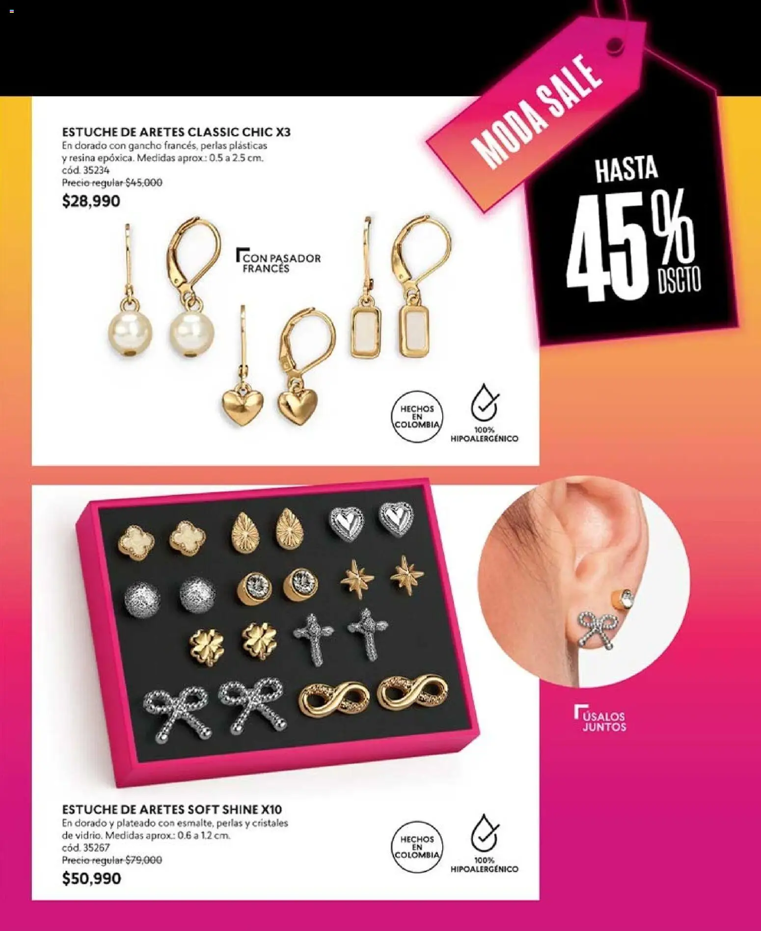 CyZone revista - valida desde el 07/09/2026 | Página: 83 | Productos: Estuche, Gancho, Aretes