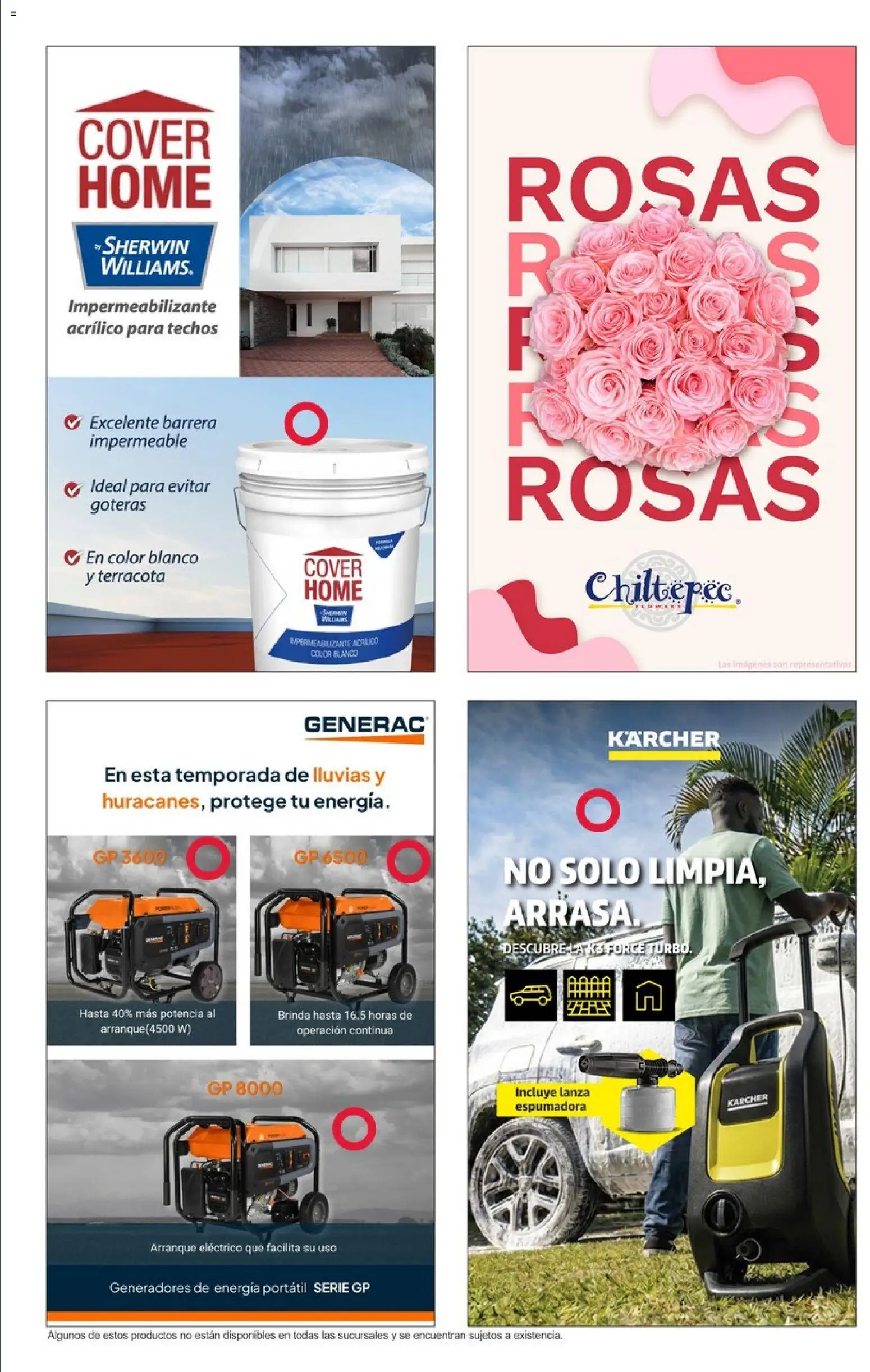 Nuevas ofertas de Costco válidas en toda la República Mexicana desde el 01/08/2026. ¡Encuentra las mejores ofertas en Costco catálogo Agosto! | Página: 118 | Productos: Hidrolavadora, Impermeabilizante
