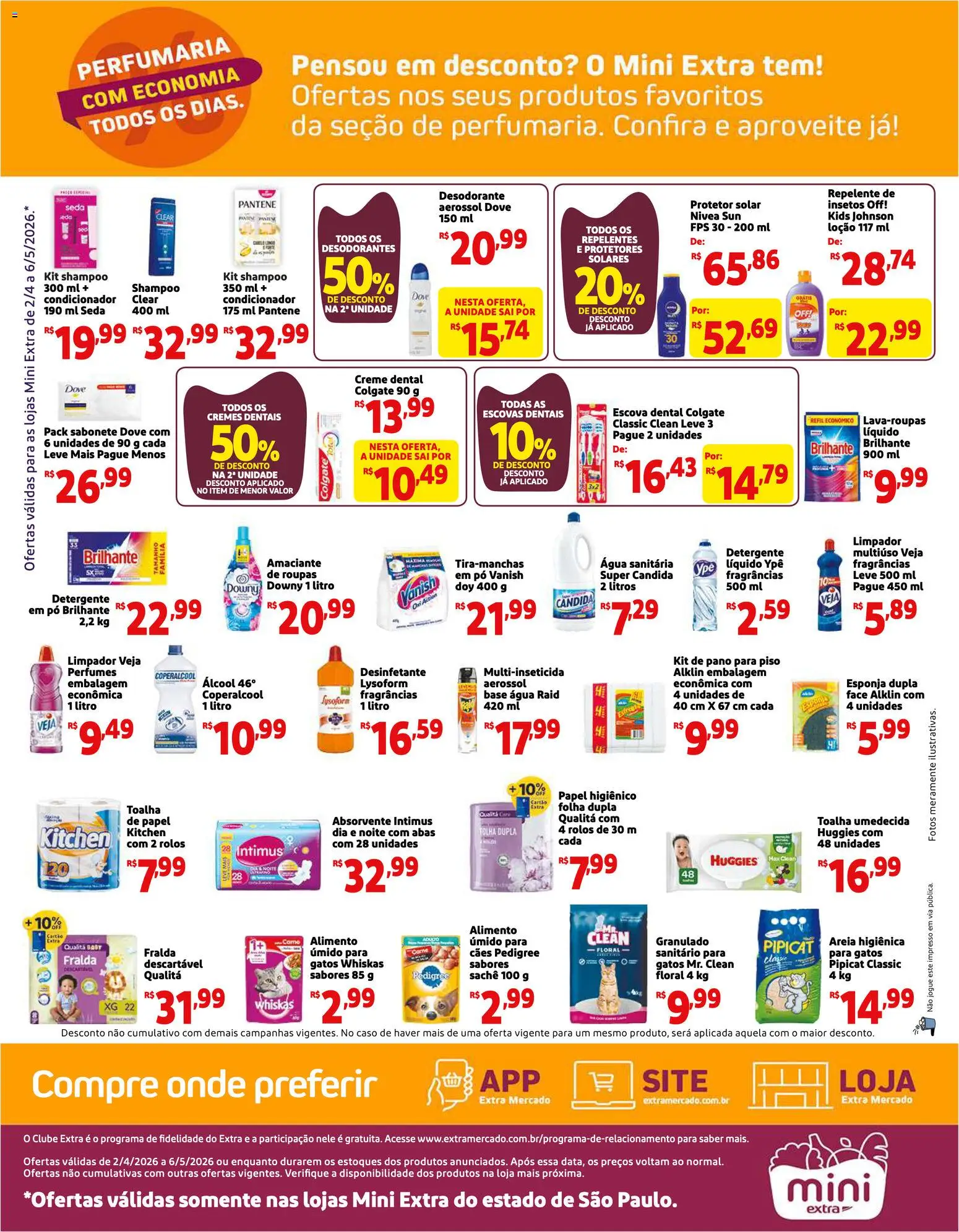 Mini Extra ofertas Mensal de 02/04/2026 ? Não perca as melhores promoções! | Brasil