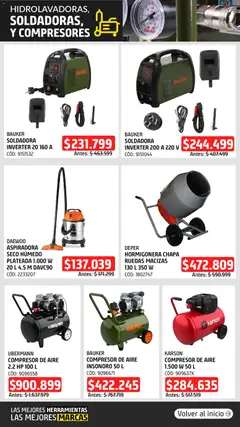 Vista previa Sodimac catálogo válido desde el 16.06.2026 | Página: 11 | Productos: Soldadora, Chapa, Aspiradora
