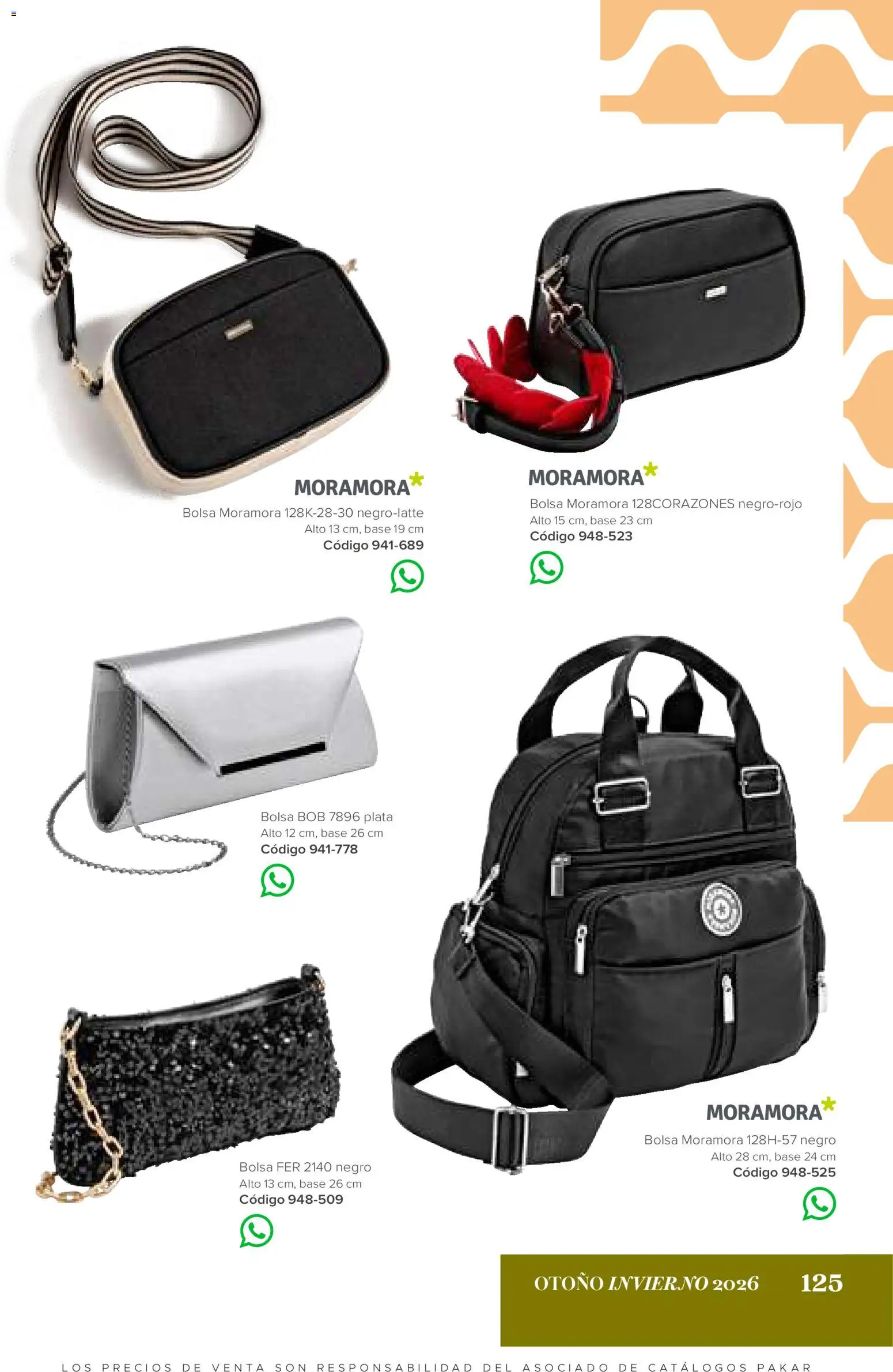 Nuevas ofertas de SC Pakar válidas en toda la República Mexicana desde el 31/07/2026. ¡Encuentra las mejores ofertas en SC Pakar catálogo Ropa! | Página: 125 | Productos: Bolsa