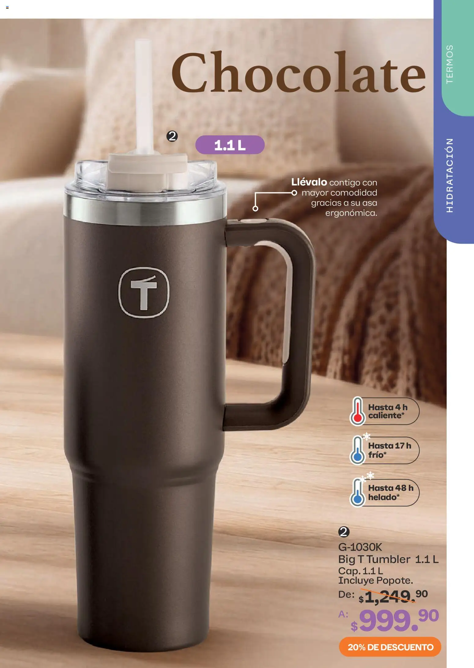 Nuevas ofertas de Tupperware válidas en toda la República Mexicana desde el 07/09/2026. ¡Encuentra las mejores ofertas en Tupperware catálogo! | Página: 53 | Productos: Chocolate