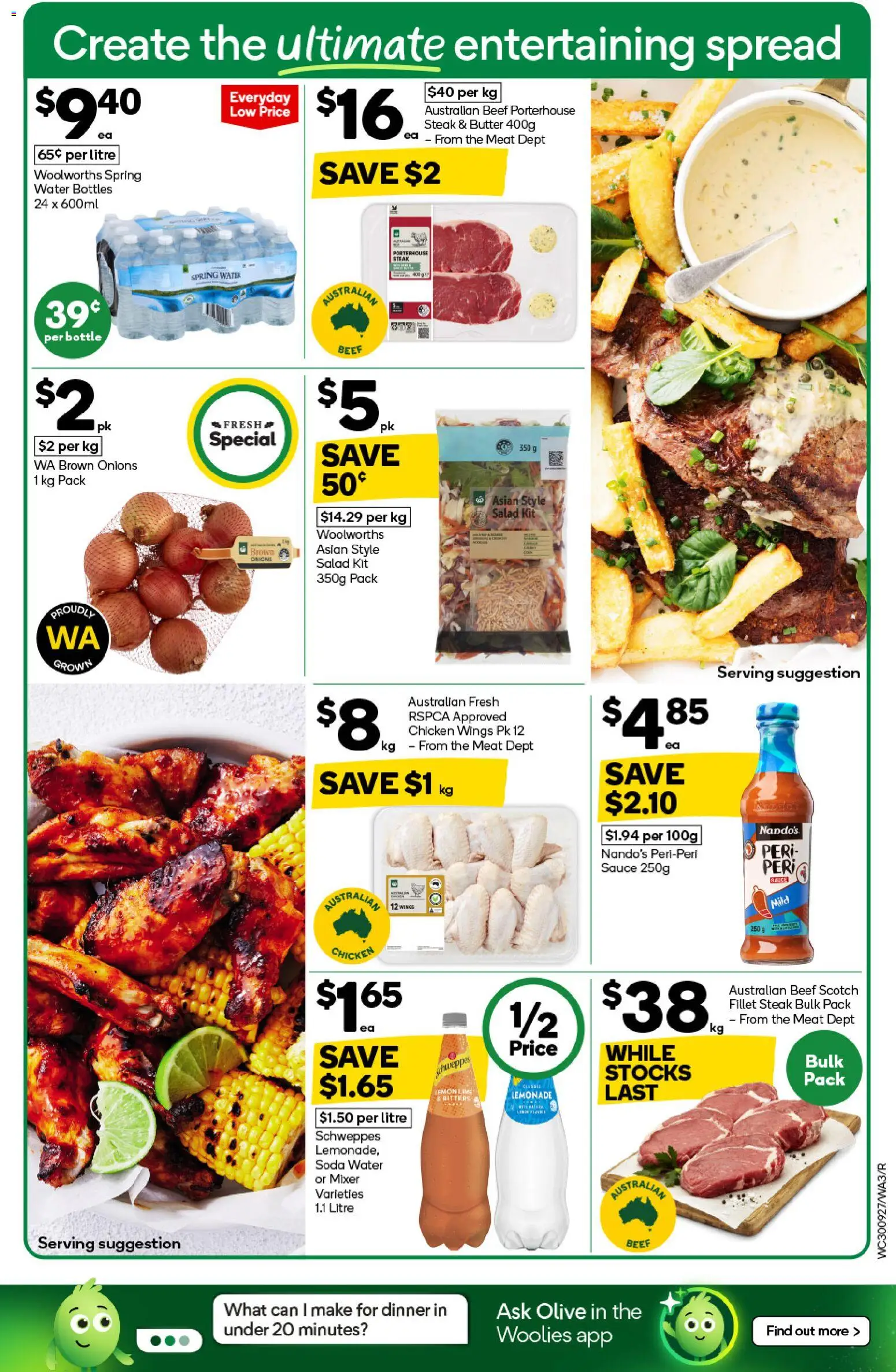 Woolworths catalogue - valid from 30/09/2026 | Page: 3 | Products: Beef, Meat, Scotch, Lemonade