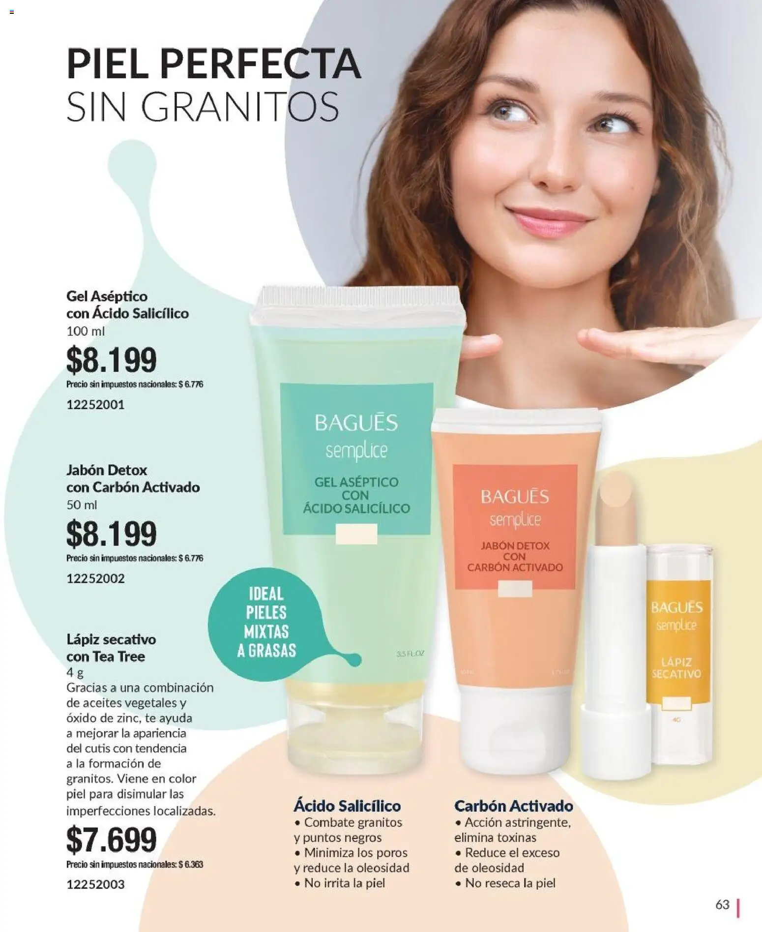 Bagués - Catálogo │ válido desde el 09.03.2026 | Página: 63 | Productos: Jabón, Lapiz secativo, Té
