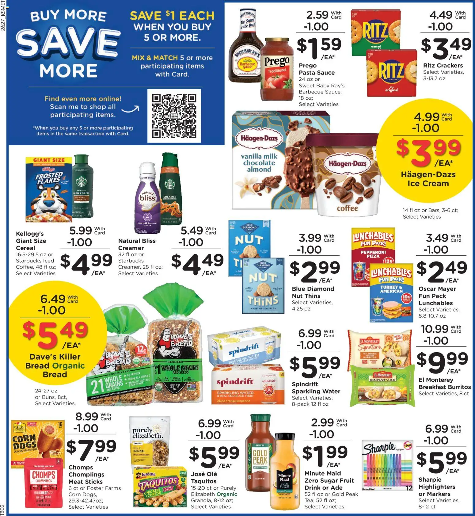 King Soopers Weekly Ad - valid from 08/05/2026 | Page: 5 | Products: Crackers, Tea, Protein, Vanilla