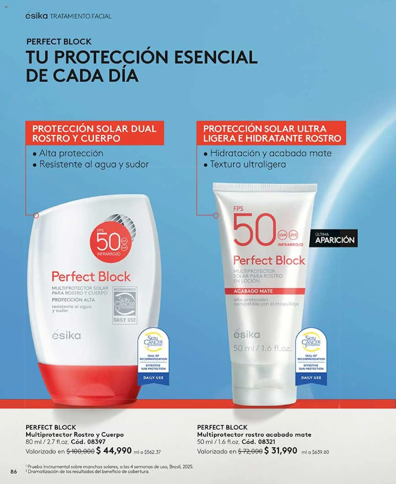 Ésika revista - valida desde el 24.04.2026 | Página: 86 | Productos: Agua, Loción, Maquillaje, Uva