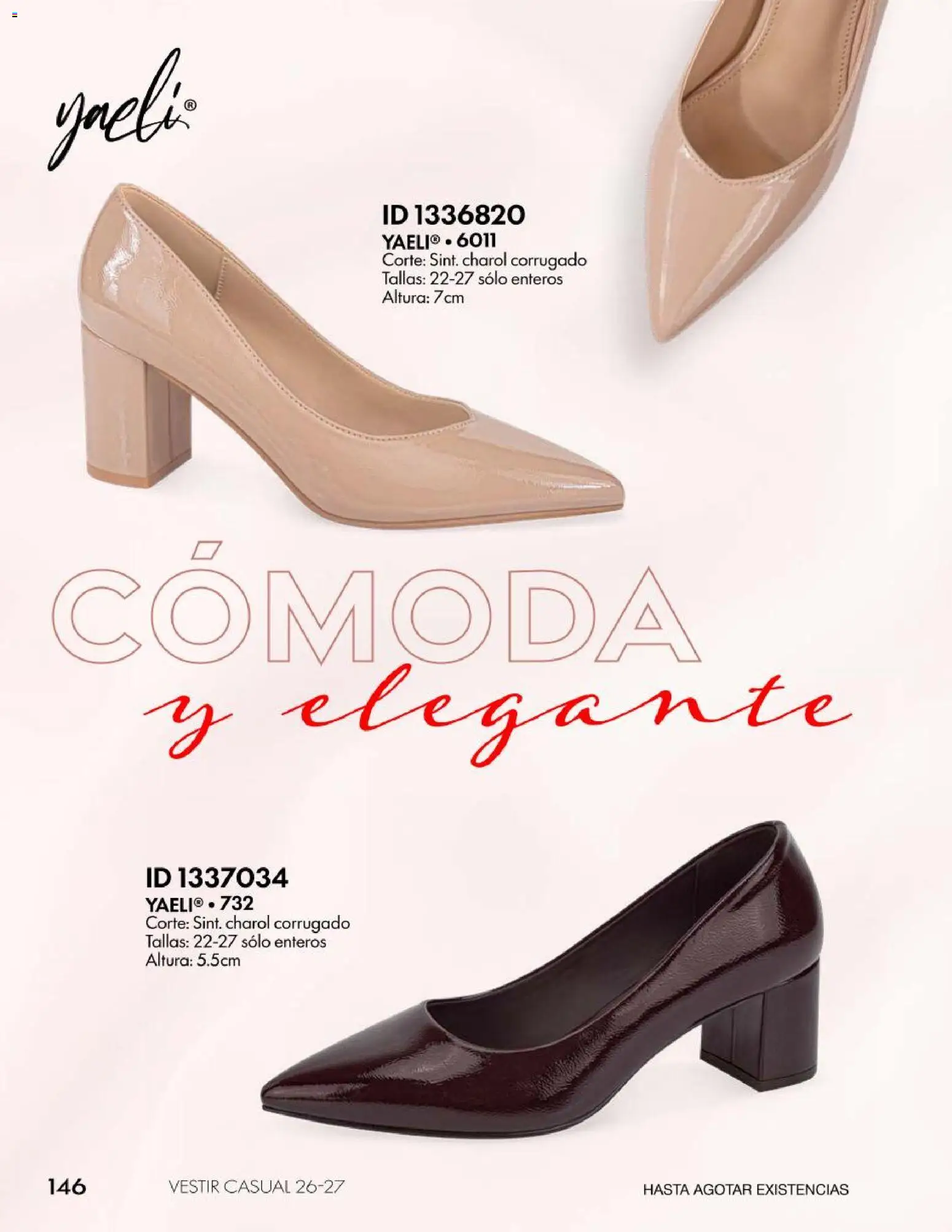 Nuevas ofertas de Price Shoes válidas en toda la República Mexicana desde el 28/08/2026. ¡Encuentra las mejores ofertas en Price Shoes catálogo Vestir Casual! | Página: 146 | Productos: Cómoda