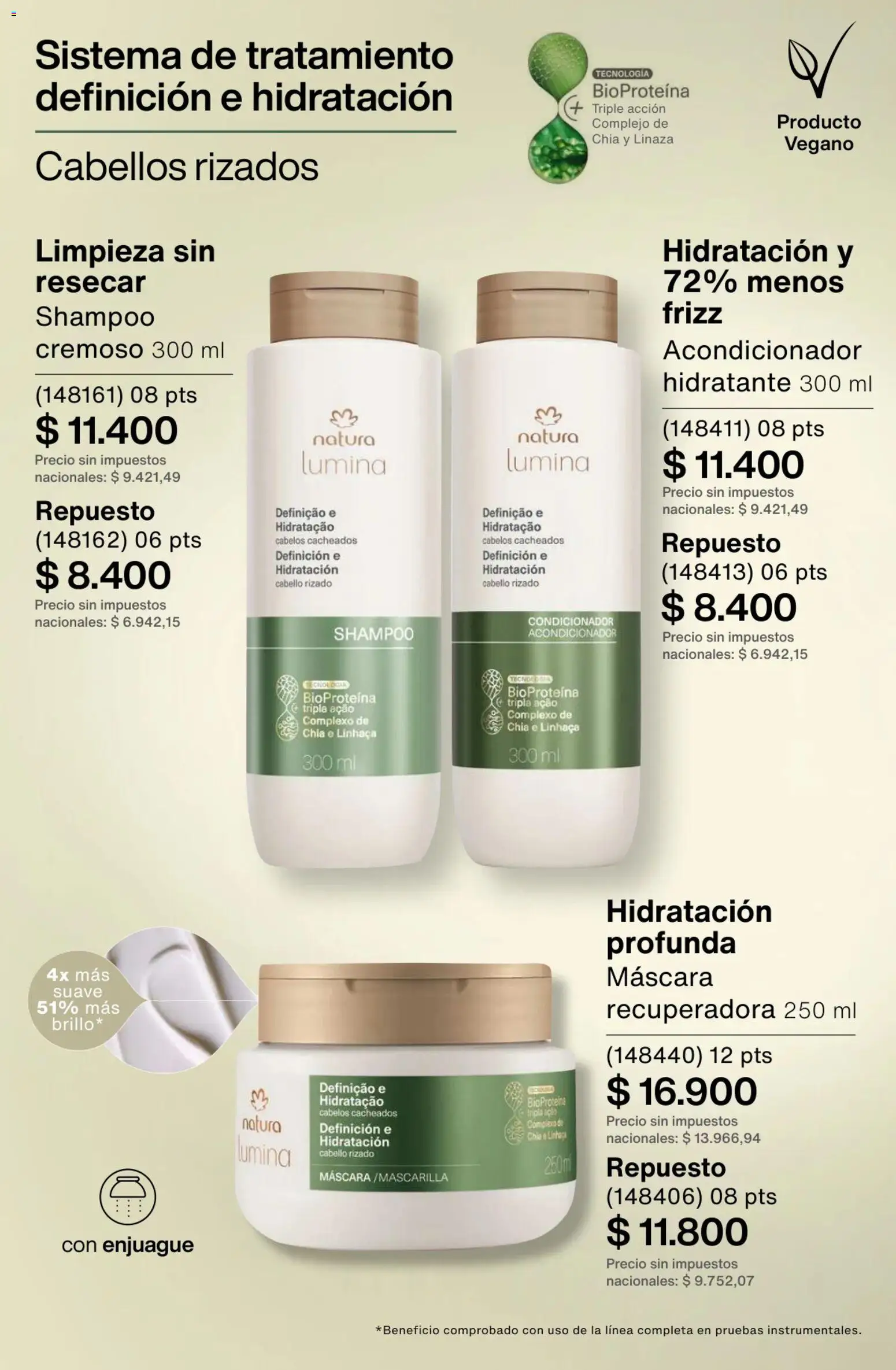 Catálogo Natura Ciclo 3 │ válido desde el 09/02/2026 | Página: 233 | Productos: Máscara, Shampoo, Acondicionador