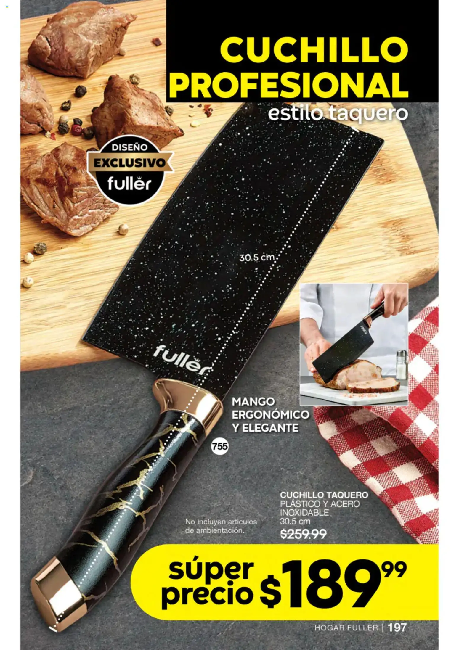 Nuevas ofertas de Fuller válidas en toda la República Mexicana desde el 22/07/2026. ¡Encuentra las mejores ofertas en Fuller campaña 8 2026! | Página: 183 | Productos: Mango, Cuchillo