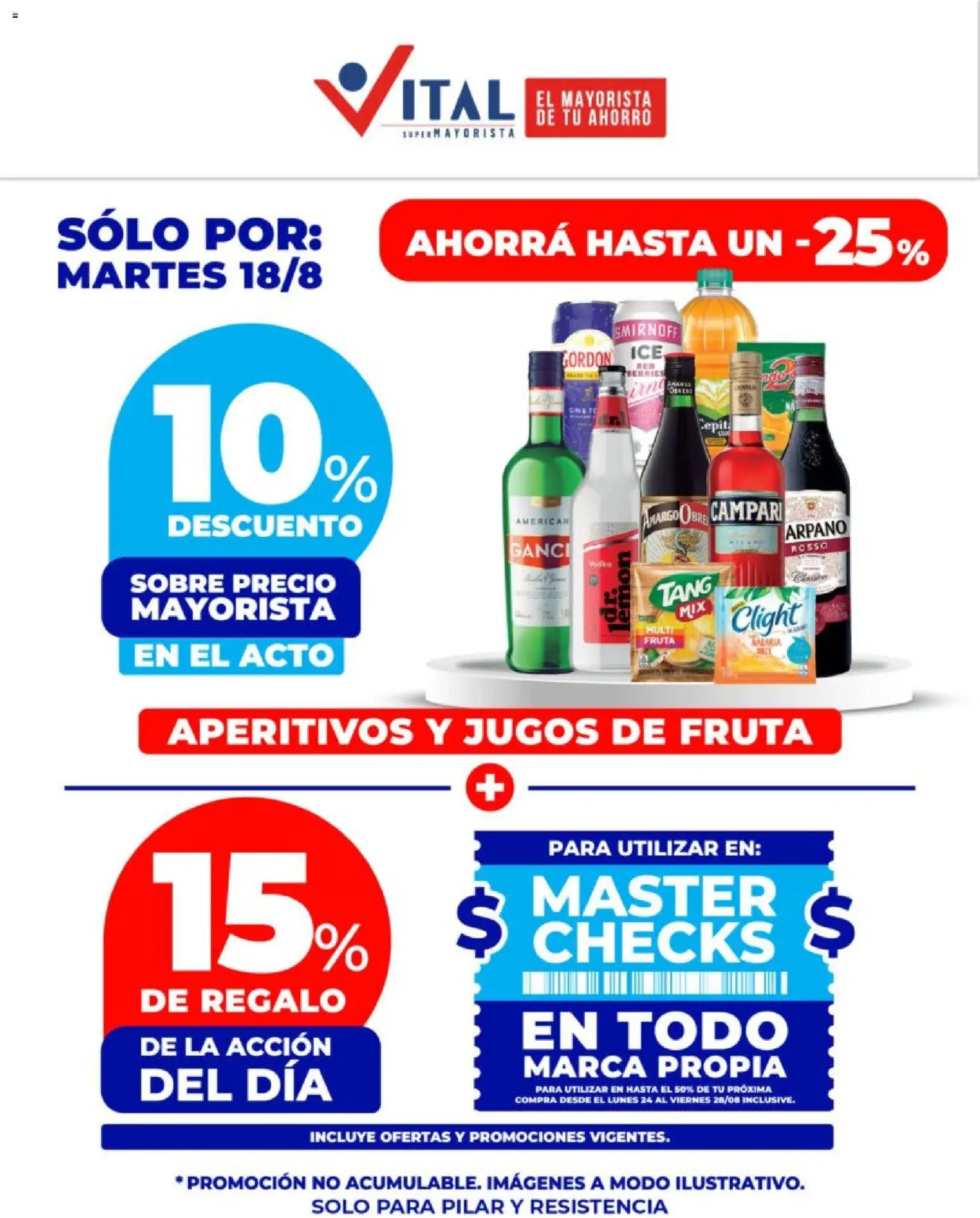 Vital - Ahorrá │ válido desde el 17/08/2026 | Página: 3 | Productos: Campari, Sobre, Fruta