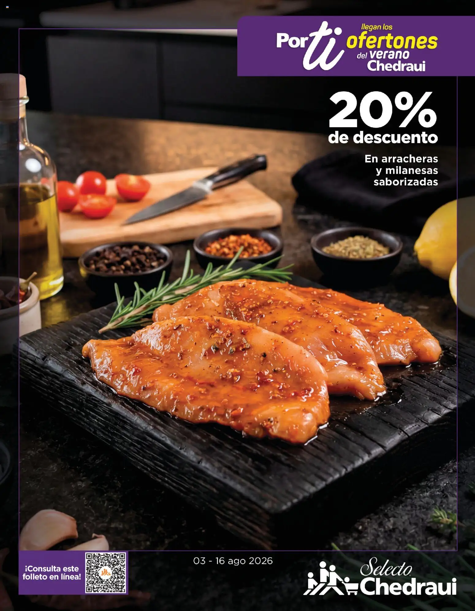 Nuevas ofertas de Chedraui válidas en toda la República Mexicana desde el 03/08/2026. ¡Encuentra las mejores ofertas en Chedraui folleto Por Ti ofertones del verano! | Página: 1