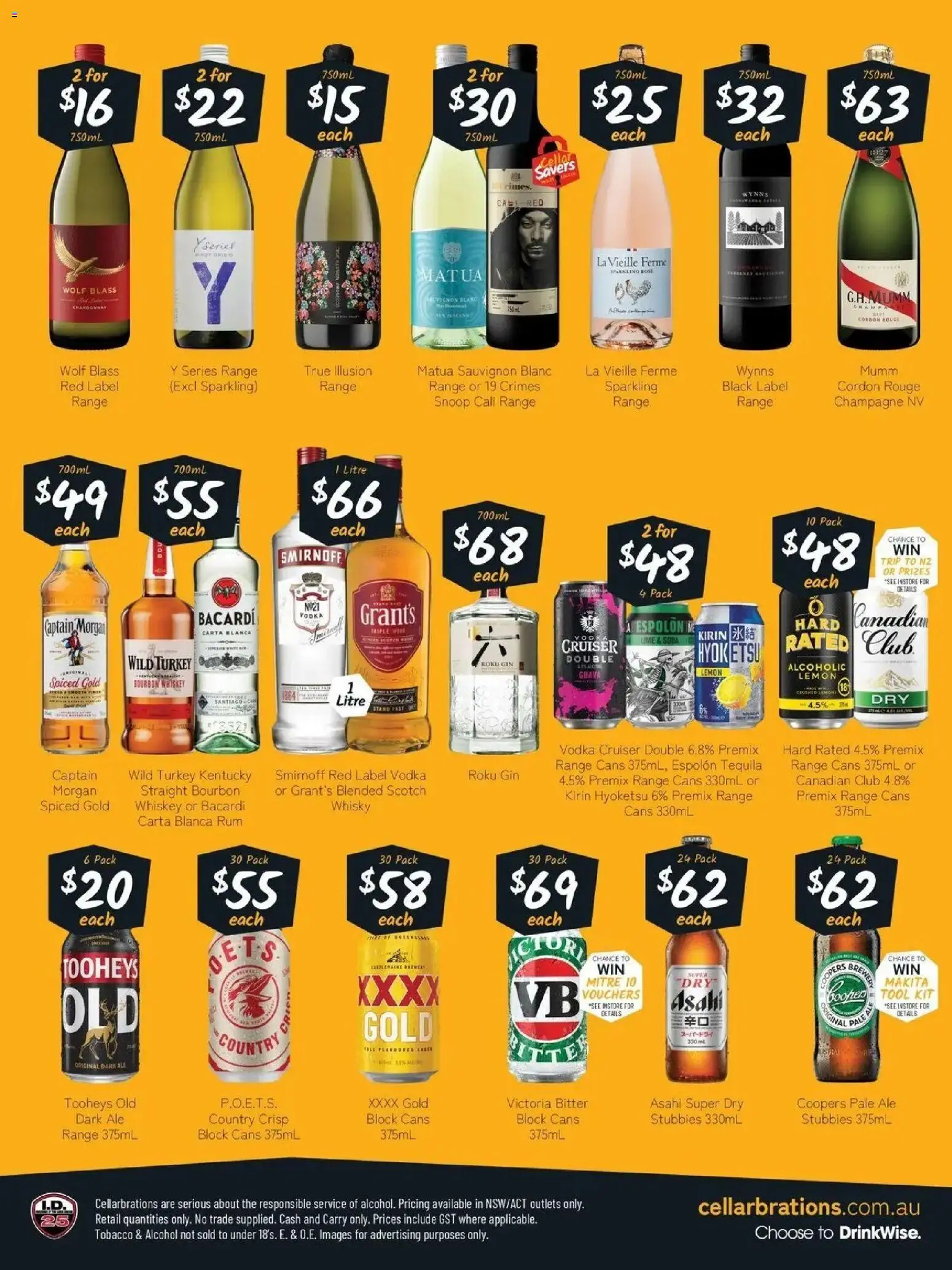 Cellarbrations catalogue - valid from 29/06/2026 | Page: 2 | Products: Bourbon, Whiskey, Turkey, Lime