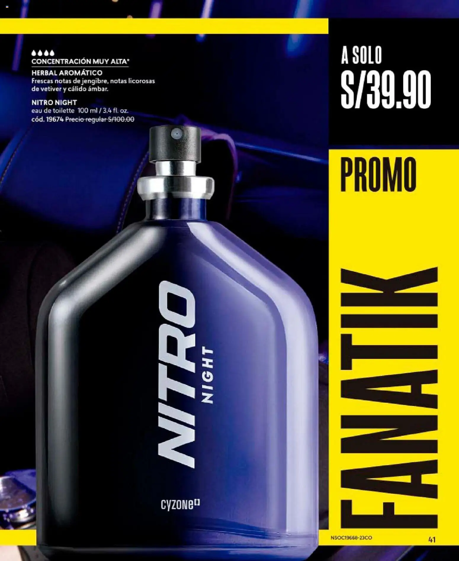 Catálogo CyZone válido desde 11/07/2026 | Página: 41 | Productos: EAU de Toilette