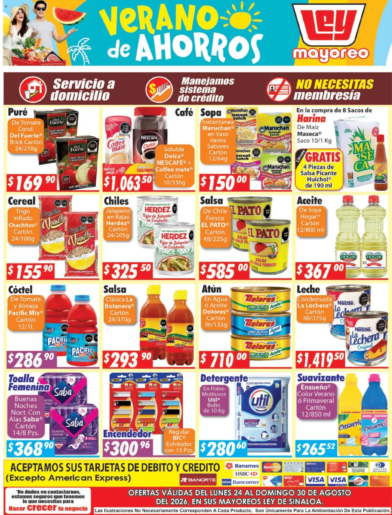 Nuevas ofertas de Casa Ley válidas en toda la República Mexicana desde el 24/08/2026. ¡Encuentra las mejores ofertas en Casa Ley folleto Sinaloa! | Página: 4