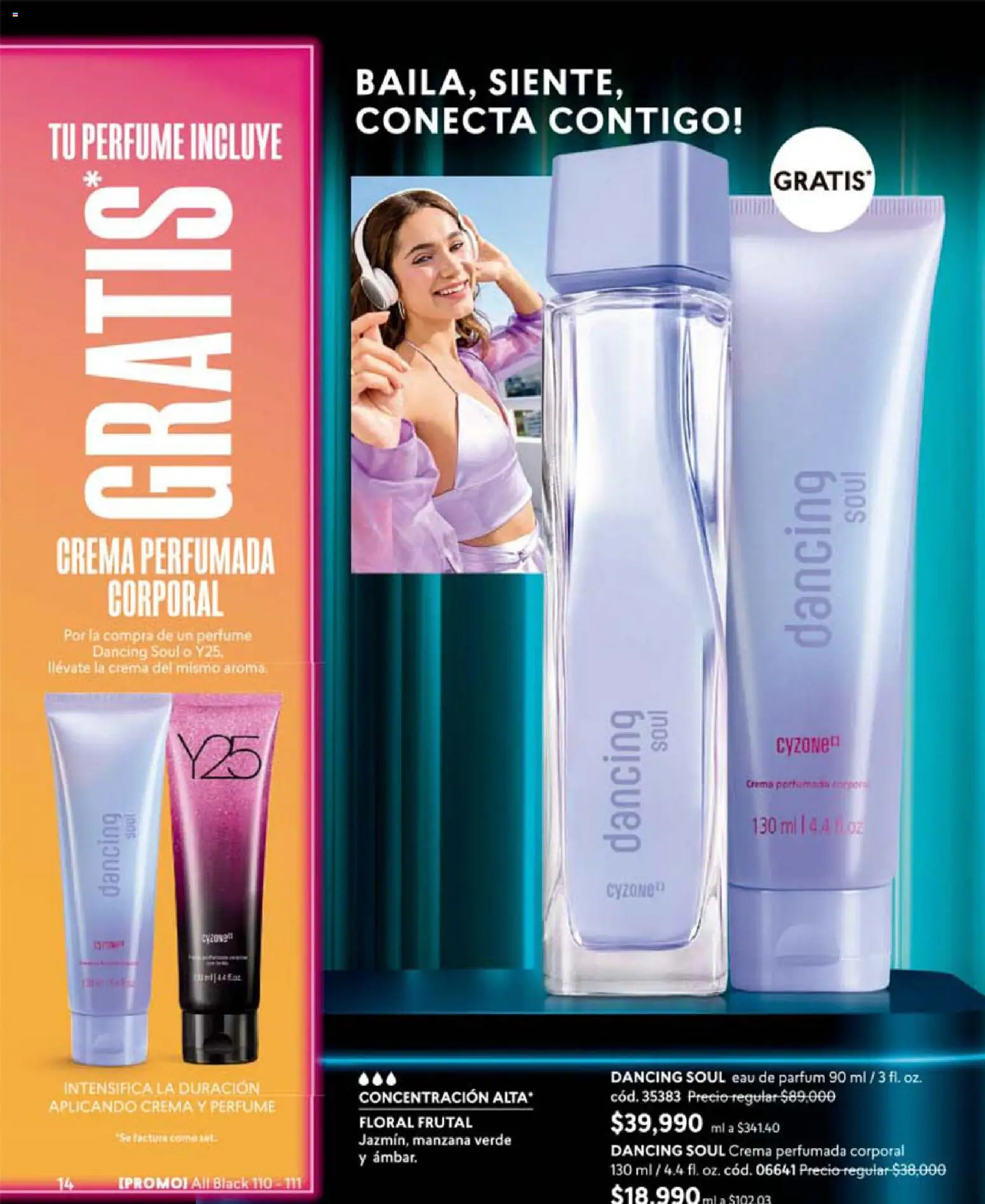 CyZone revista - valida desde el 19.05.2026 | Página: 14 | Productos: Crema, Manzana, Perfume