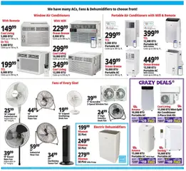 Preview of Ocean State Job Lot weekly ads valid from 07/30/2026 | Page: 5 | Products: Pump, Conditioner, Desk, Fan