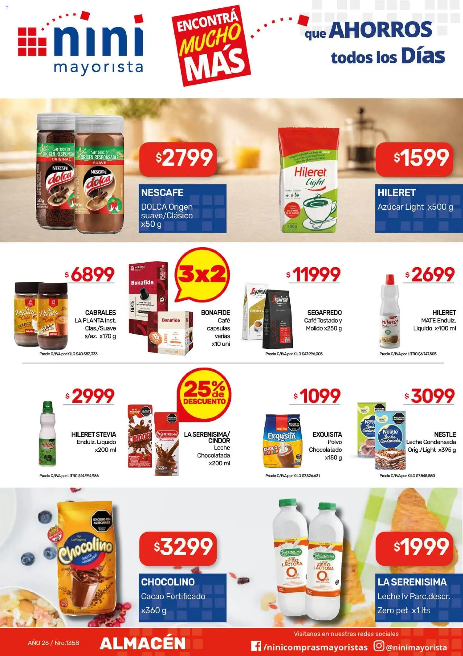 NINI Mayorista ofertas │ válido desde el 04.05.2026 | Página: 28 | Productos: Mate, Polvo, Chocolatada, Planta