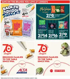 Preview of Longo's weekly flyer / circulaire from shop Longo's valid from Jul 30, 2026 | Page: 22