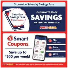 Preview of Family Dollar weekly ads valid from 08/02/2026 | Page: 4 | Products: Clip, Detergent
