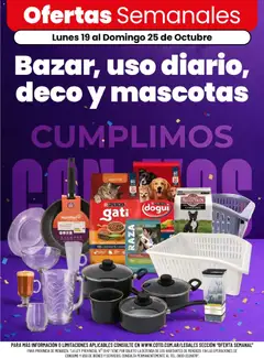 Vista previa Coto - Bazar, uso diario, deco y mascotas válido desde el 19/10/2026