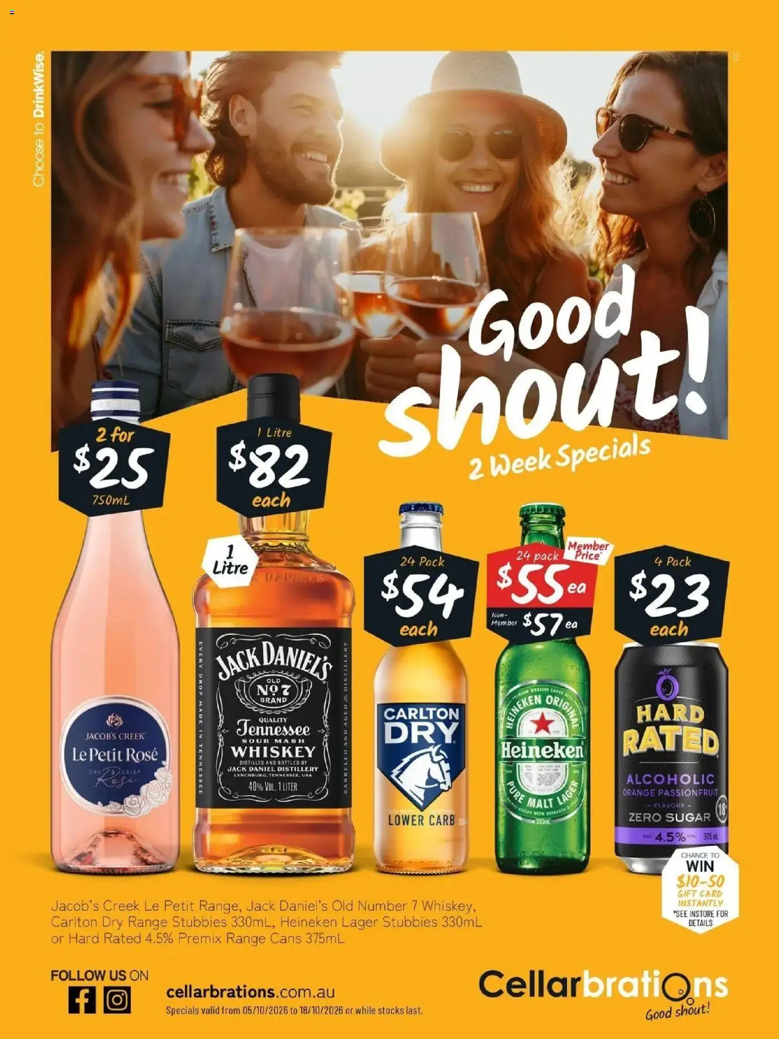 Cellarbrations catalogue Pakenham - 05/10/2026 > weekly / monthly specials | Page: 1