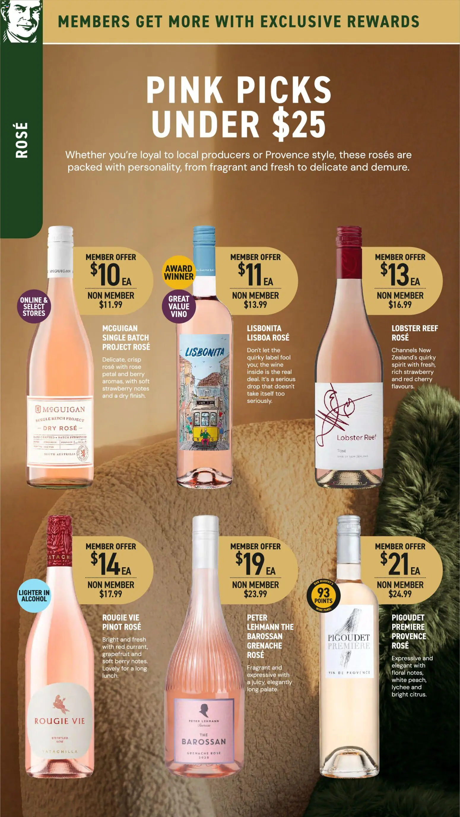 Dan Murphy's catalogue - valid from 11.06.2026 | Page: 16 | Products: Floral, Wine, Grapefruit, Peach