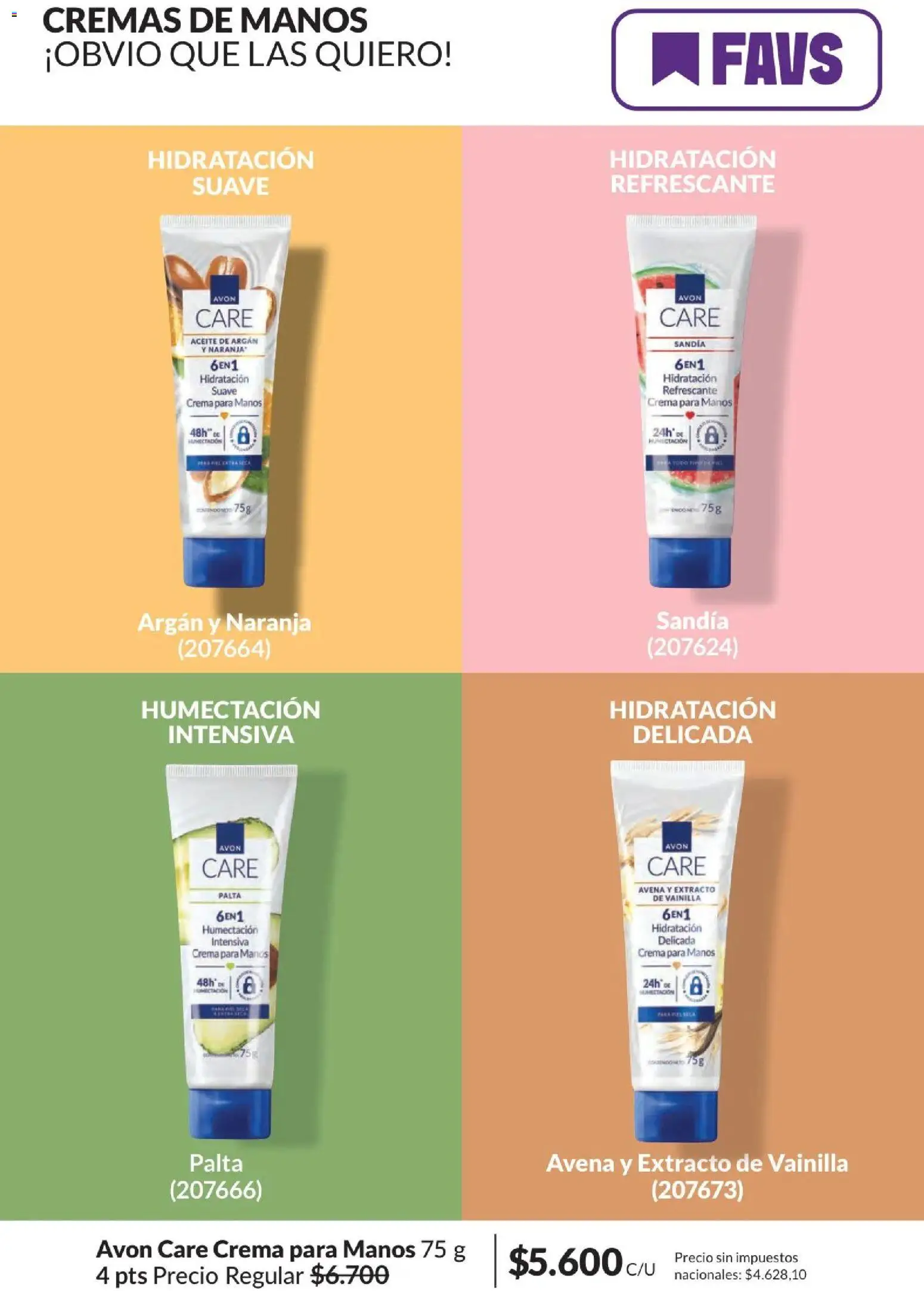 Avon -  Campaña 6/2026 │ válido desde el 01.06.2026 | Página: 148 | Productos: Sandía, Avena, Palta, Crema