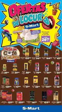 Vista previa de S-Mart folleto Ofertas de feria Juárez, nuevo folleto de la tienda, válido en México a partir del 09/10/2026