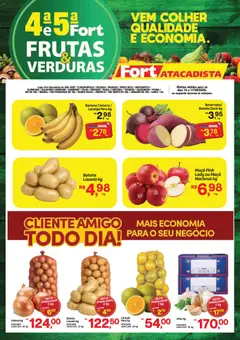 Fort Atacadista ofertas Frutas, Verduras - Pré-Visualização do folheto da loja Fort Atacadista, válido de 16/09/2026