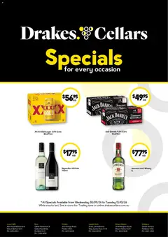 Preview of Drakes catalogue Cellars - valid from 30/09/2026