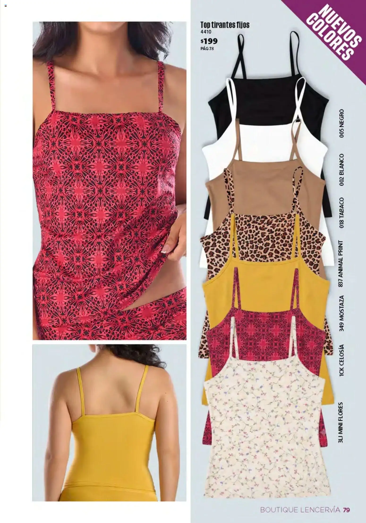 Nuevas ofertas de Ilusión válidas en toda la República Mexicana desde el 01/10/2026. ¡Encuentra las mejores ofertas en Ilusión catálogo Invierno! | Página: 81 | Productos: Mostaza, Flores, Top, Tirantes