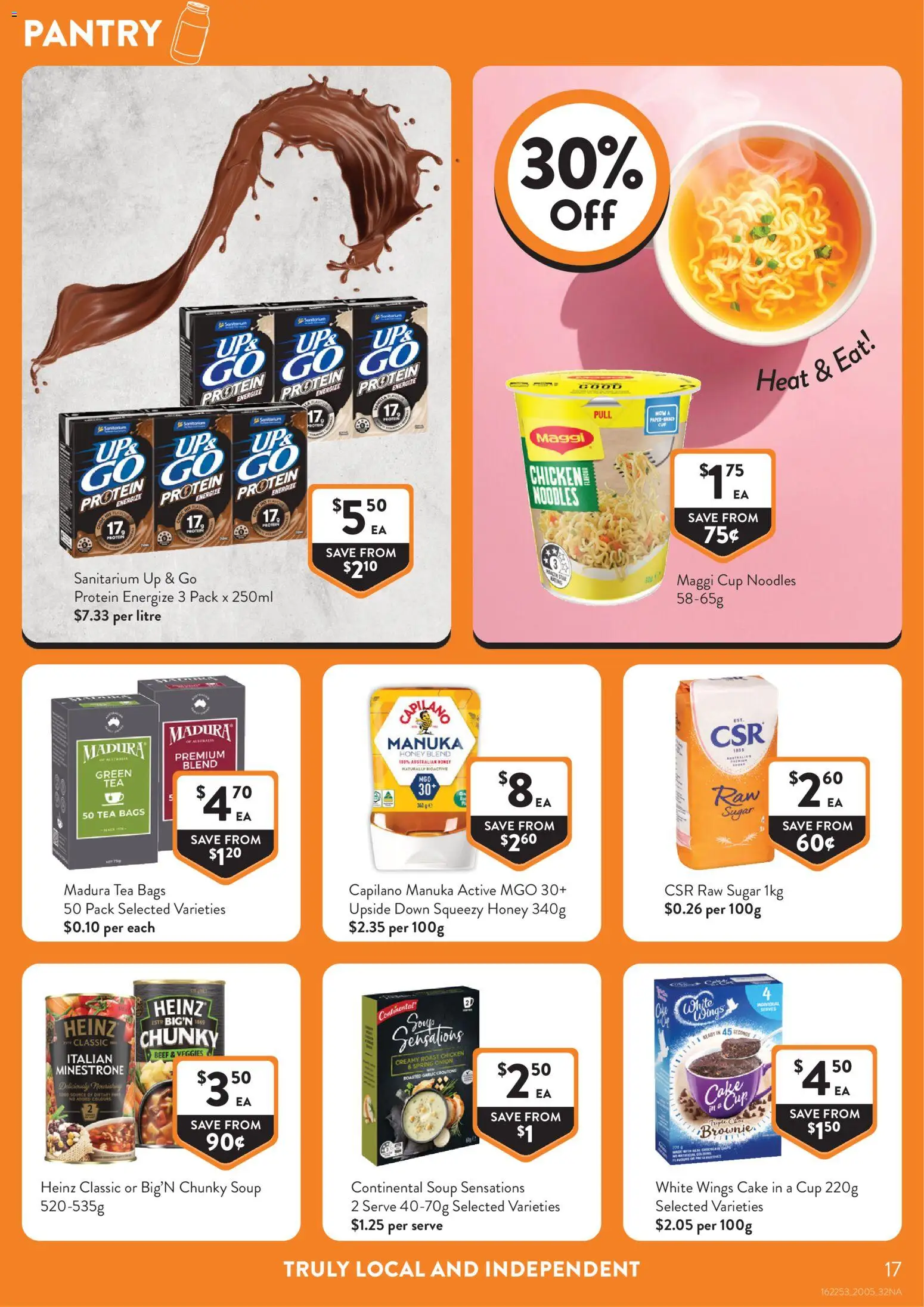 Foodworks catalogue - valid from 20.05.2026 | Page: 17 | Products: Chicken, Tea, Noodles, Garlic