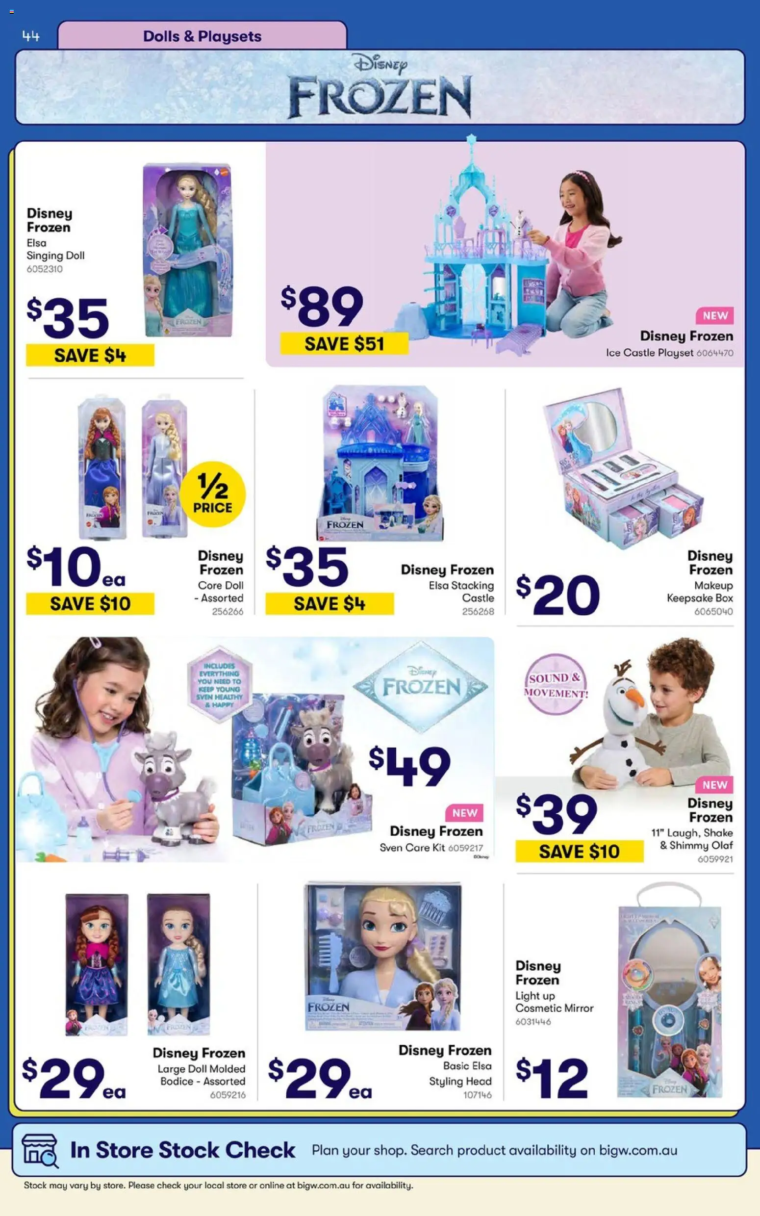 Big W catalogue - valid from 09.06.2026 | Page: 44 | Products: Box, Mirror, Light, Makeup