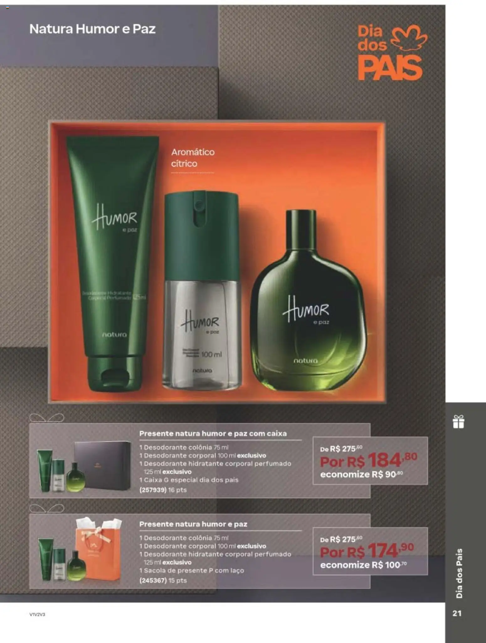 Natura Folheto - válido de 29/06/2026 | Página: 21 | Produtos: Hidratante corporal, Desodorante, Caixa