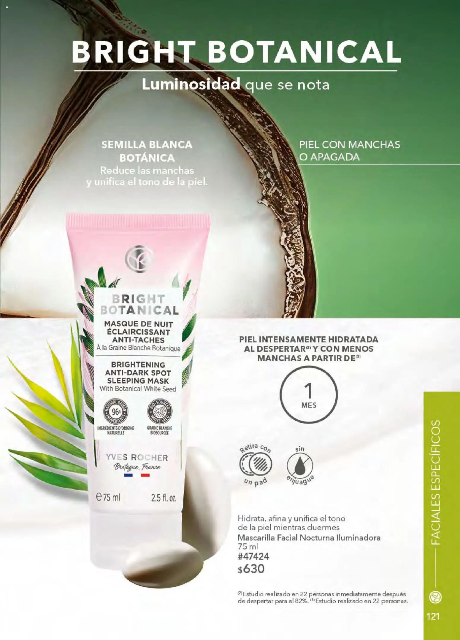 Nuevas ofertas de Yves Rocher válidas en toda la República Mexicana desde el 21.04.2026. ¡Encuentra las mejores ofertas en Yves Rocher campaña 6 2026! | Página: 123 | Productos: Mascarilla