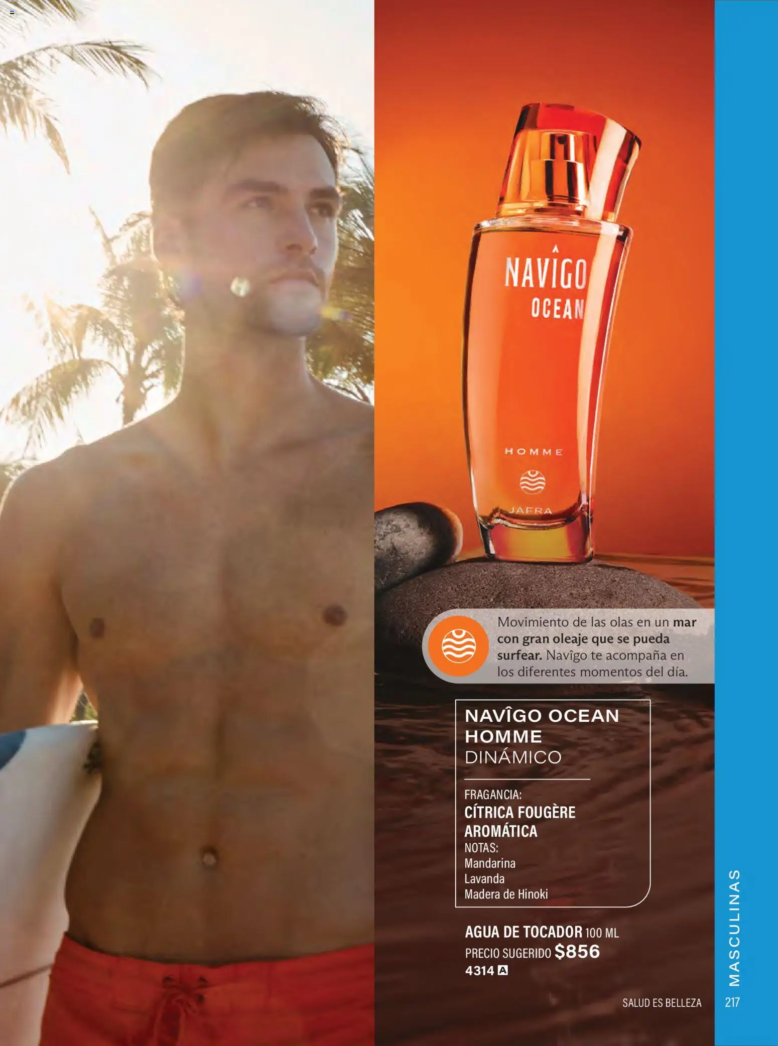 Nuevas ofertas de JAFRA válidas en toda la República Mexicana desde el 01/07/2026. ¡Encuentra las mejores ofertas en JAFRA catálogo Organizador de Ventas! | Página: 217 | Productos: Agua, Té, Perfume, Fragancia