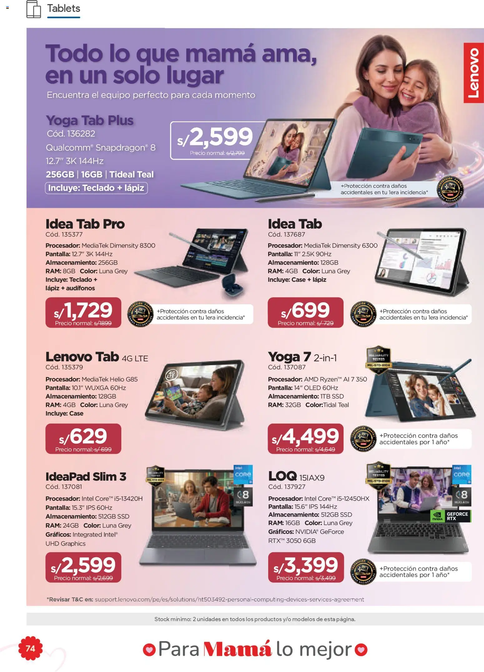 Catálogo Hiraoka válido desde 25.04.2026 | Página: 74 | Productos: Teclado, Audífonos