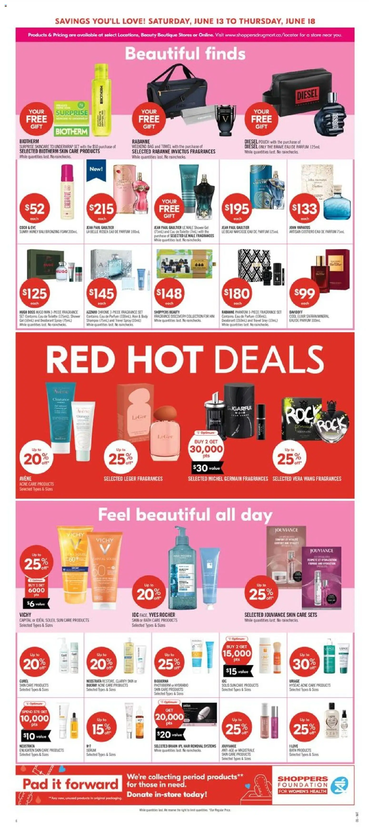 Shoppers flyer valid from 12.06.2026 | Page: 10 | Products: Bag, Eau de toilette, Bath, Shower