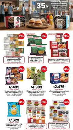 Vista previa Coto - Carnes, verduras, pescadería, frescos y elaborados válido desde el 22/06/2026 | Página: 7 | Productos: Cebolla, Muzzarella, Arvejas, Ravioles