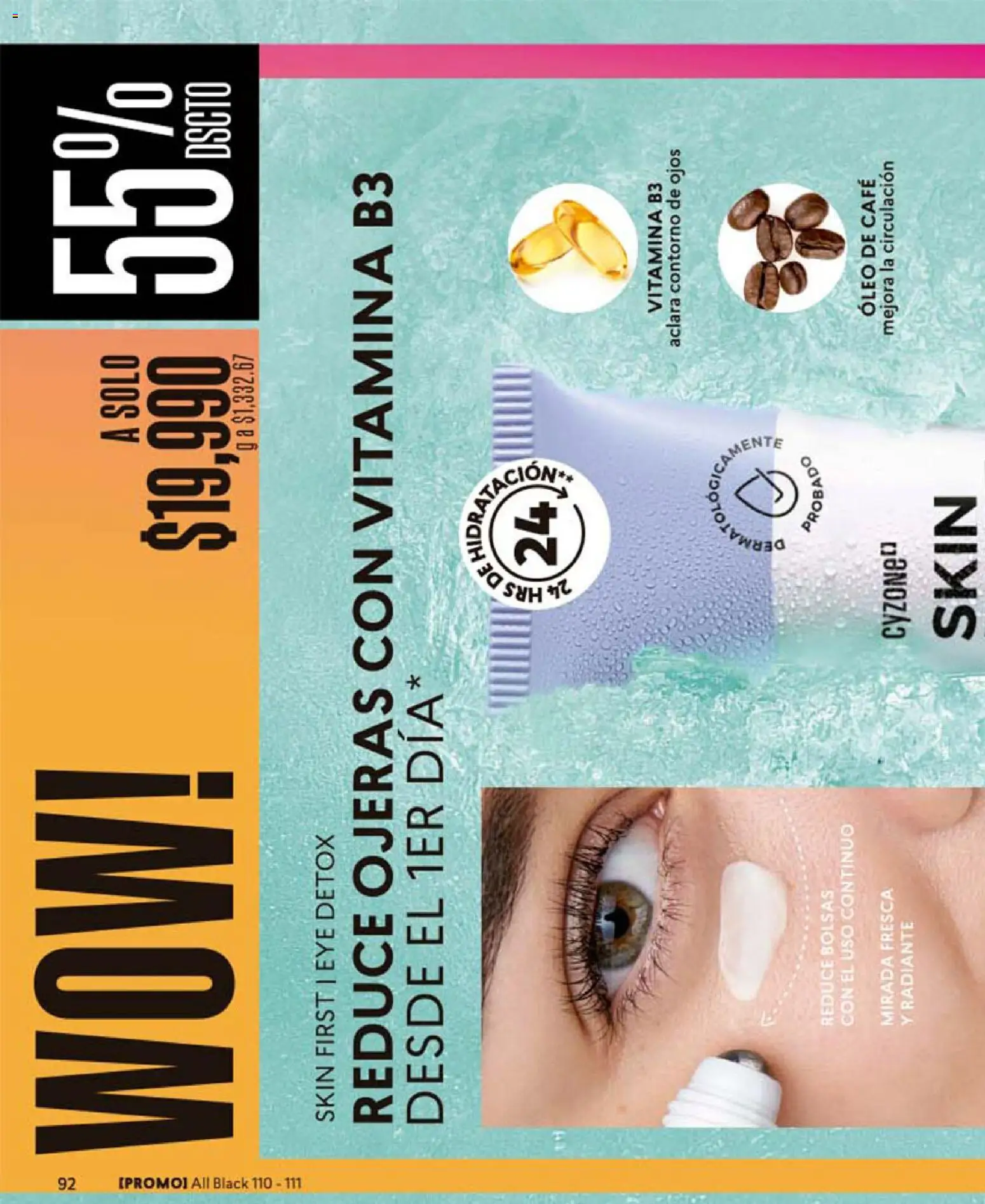CyZone revista - valida desde el 26.06.2026 | Página: 92 | Productos: Contorno, Contorno de ojos, Café