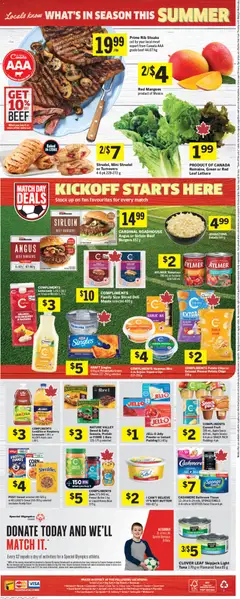 Preview of Foodland weekly flyer / circulaire from shop Foodland valid from 11.06.2026 | Page: 2 | Products: Flakes, Fan, Powder, Cheese