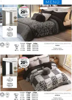Vista previa de Colchas Concord catálogo, nuevo folleto de la tienda, válido en México a partir del 01/05/2026 | Página: 323 | Productos: Cobertor
