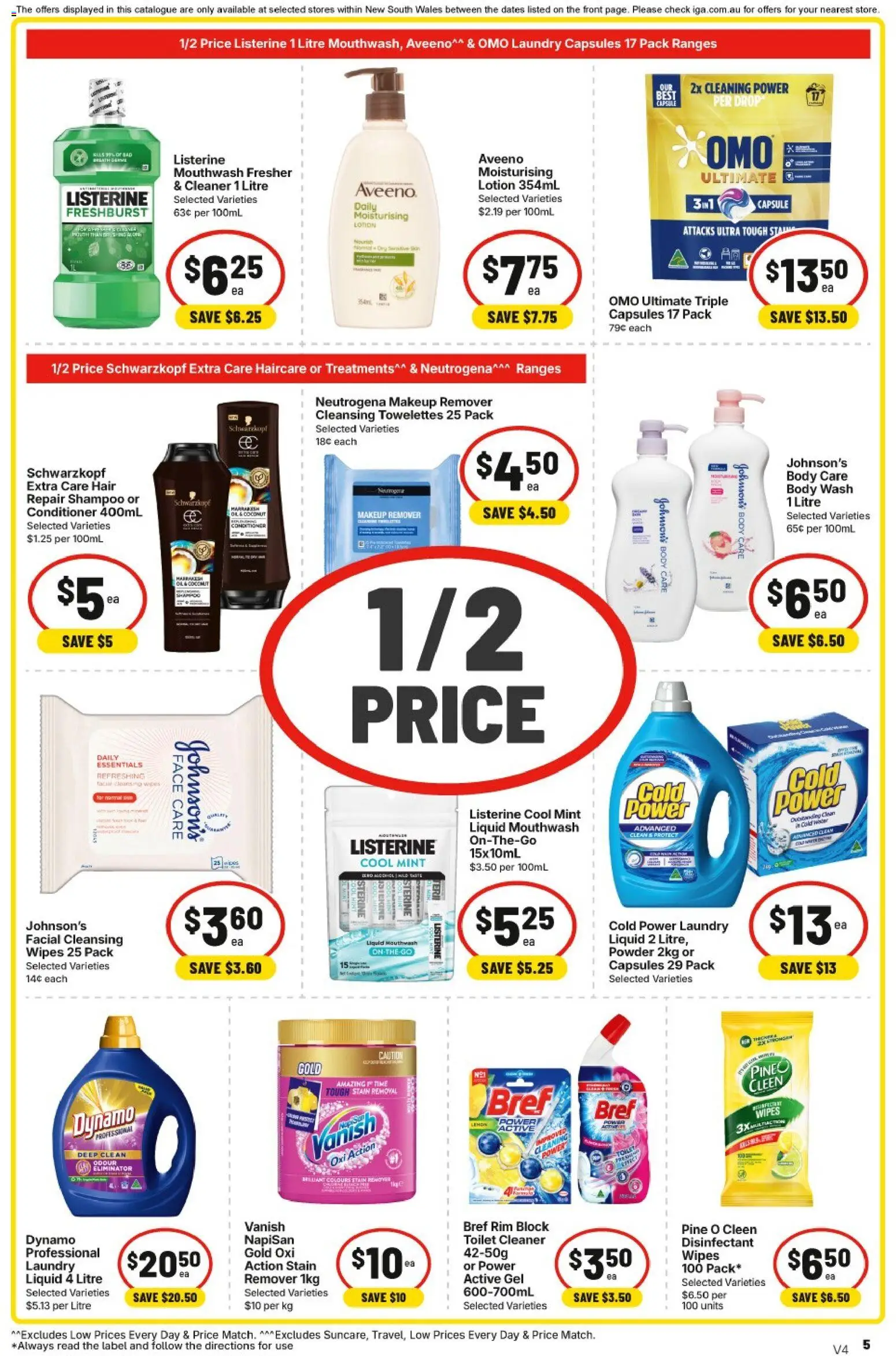 IGA catalogue - valid from 30/09/2026 | Page: 14 | Products: Toilet, Powder, Cleaner, Oil