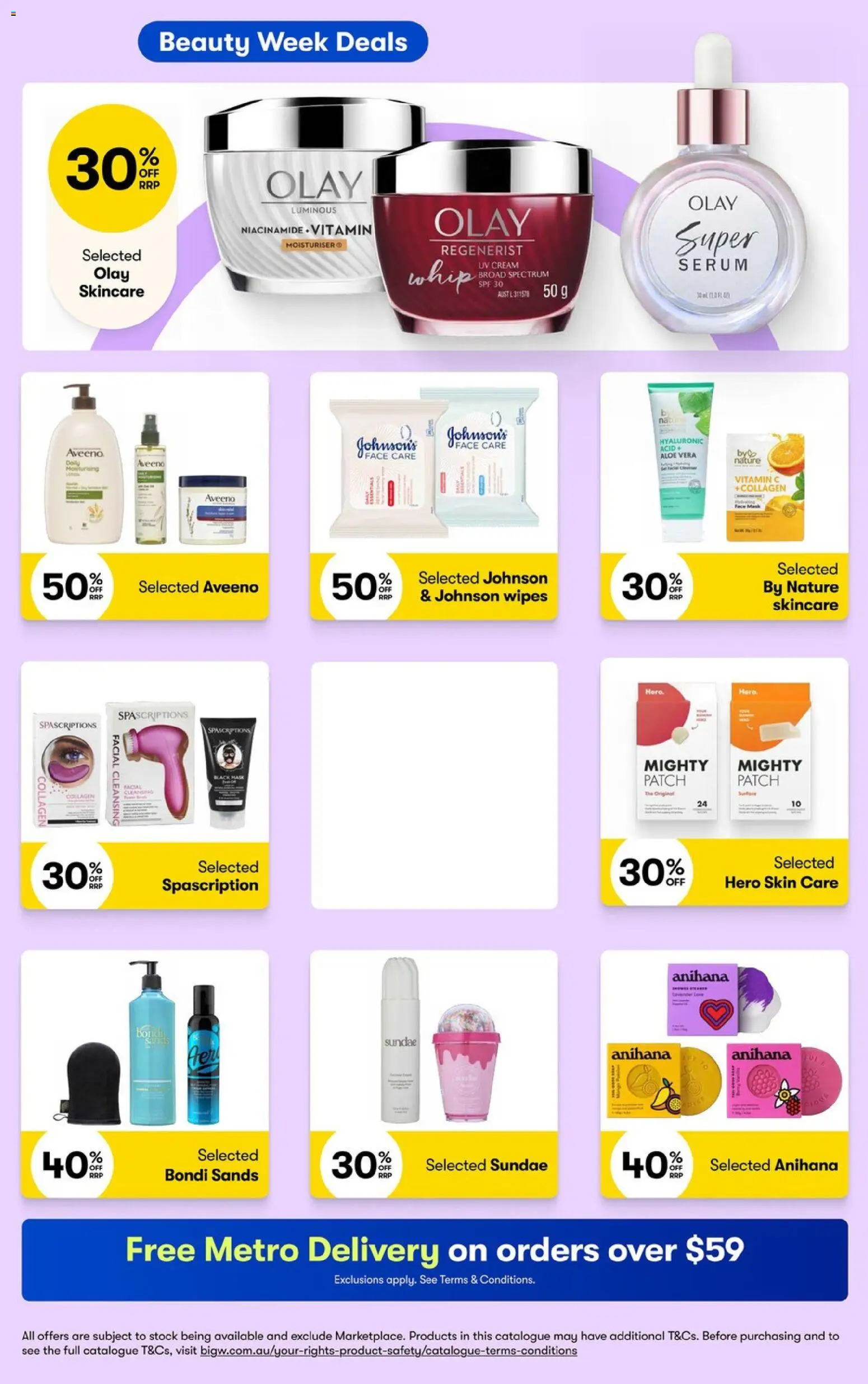 Big W catalogue - valid from 06/08/2026 | Page: 8 | Products: Aloe vera, Face mask, Collagen, Vitamin