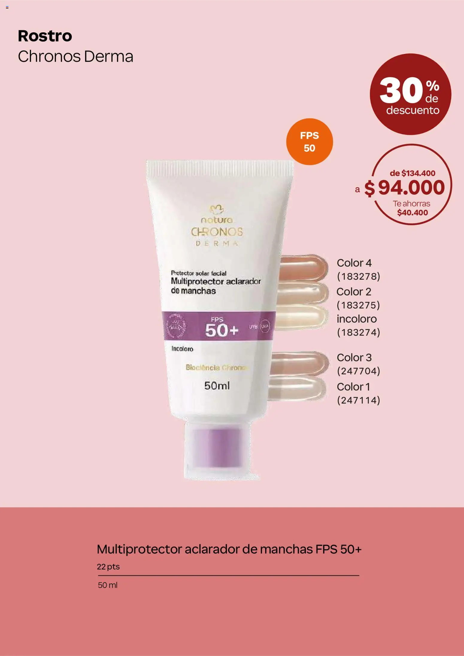 Natura revista - valida desde el 01/07/2026 | Página: 12 | Productos: Té, Protector solar
