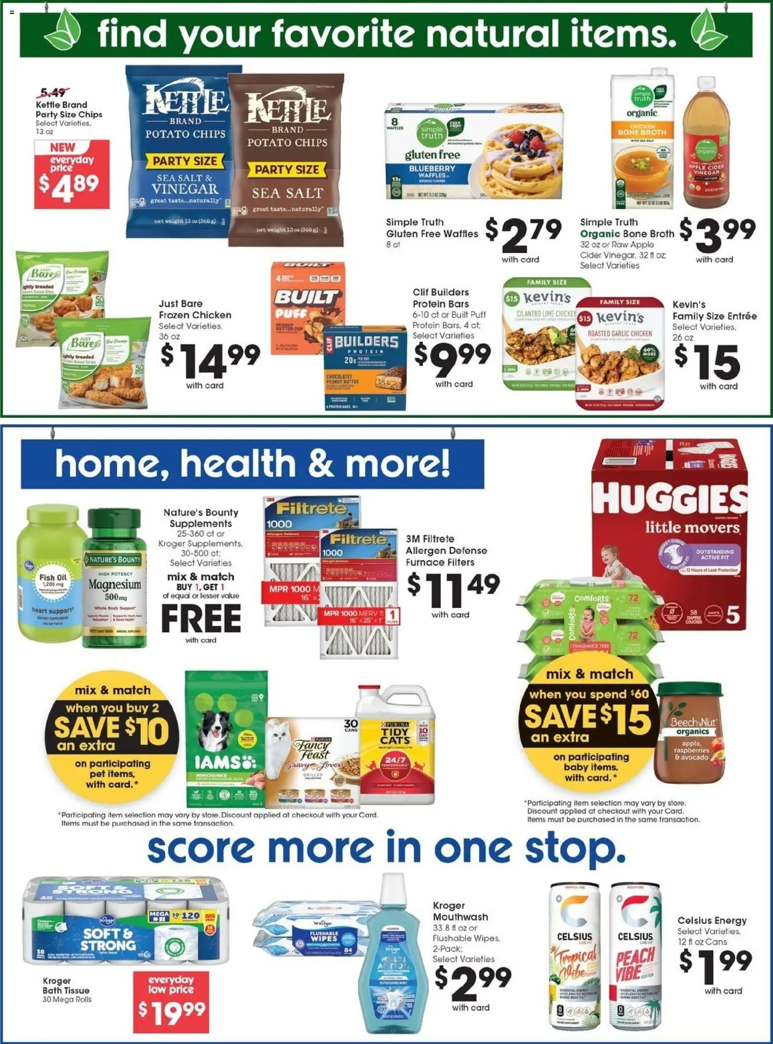 Kroger Weekly Ad - valid from 09/30/2026 | Page: 10 | Products: Vinegar, Cider, Bath, Avocado