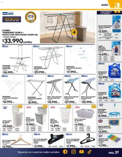 Construmart Ofertas válido desde el 01.06.2026 | Página: 37 | Productos: Brillo, Lenceria, Tendedero, Cesto
