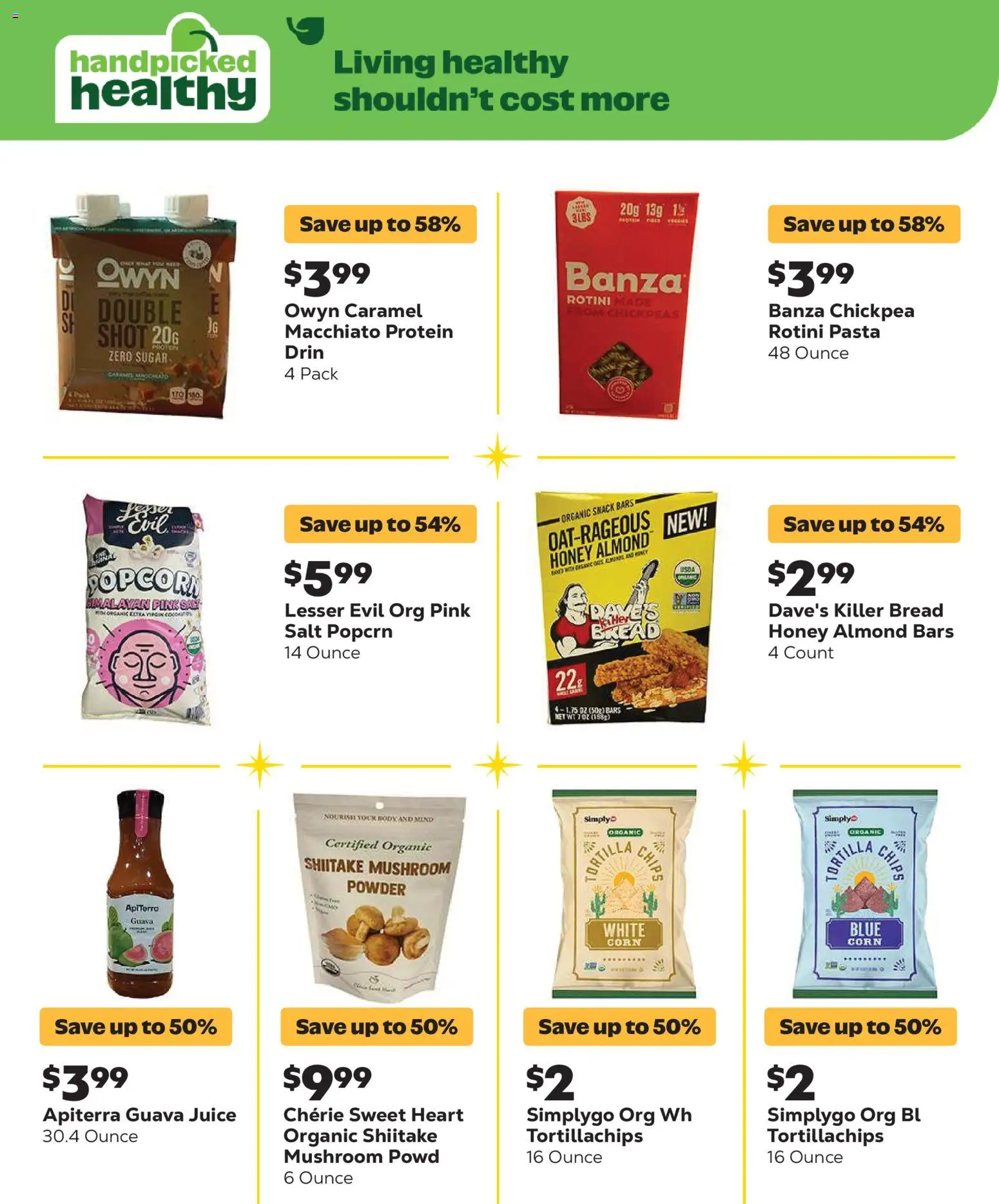 Grocery Outlet Weekly Ad - valid from 09/30/2026 | Page: 11 | Products: Corn, Bread, Pasta, Salt