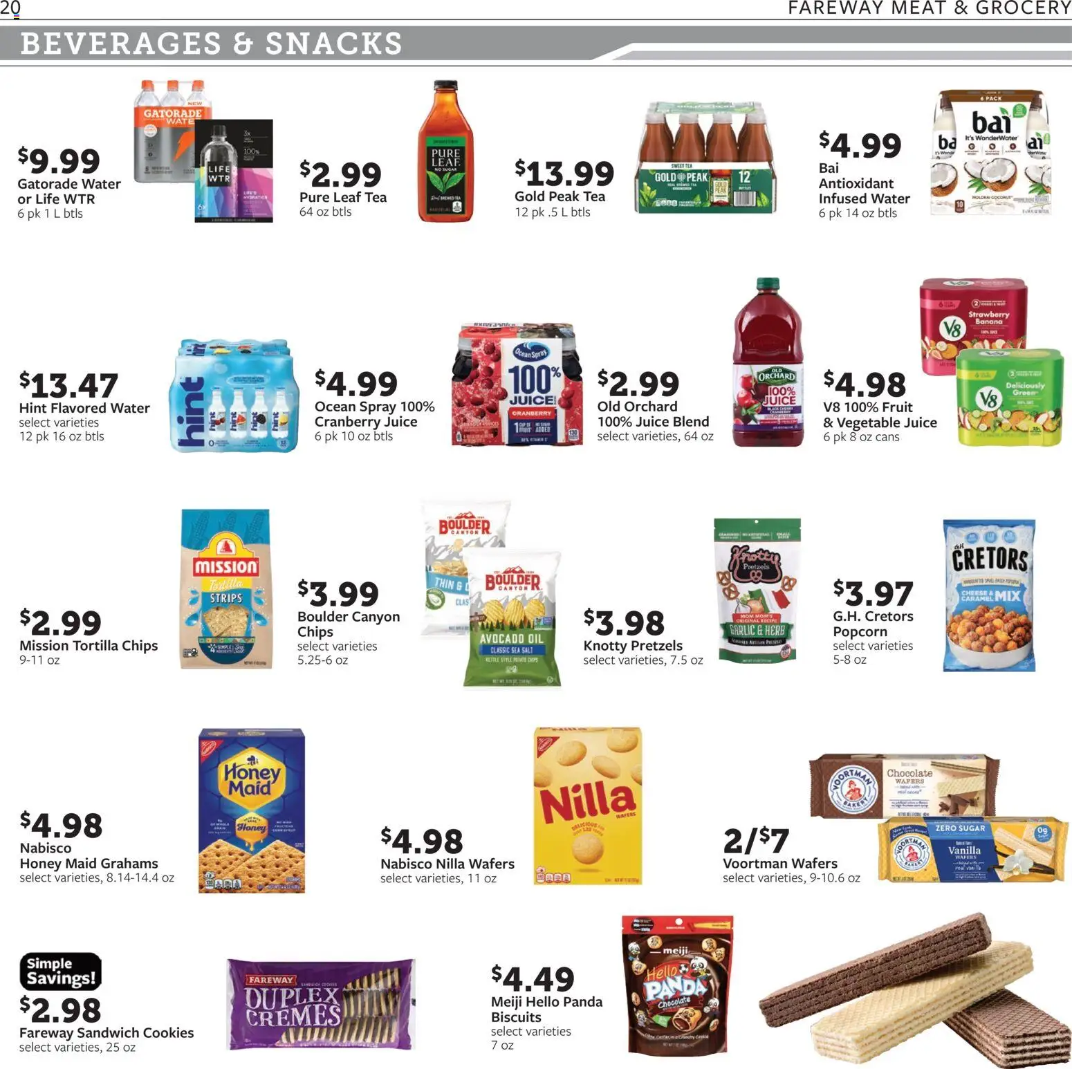 Fareway Weekly Ad - valid from 08/03/2026 | Page: 20