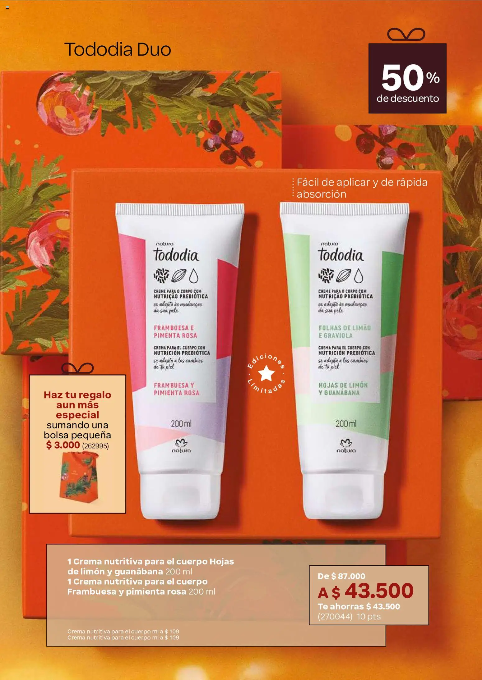 Natura revista - valida desde el 23/09/2026 | Página: 55 | Productos: Pimienta, Té, Crema, Guanábana